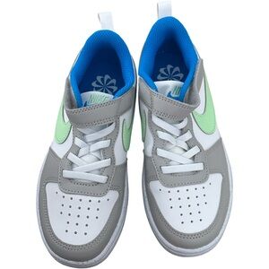 New Nike Court Borough Low Recraft Sneakers- Little Kids Size 12.5